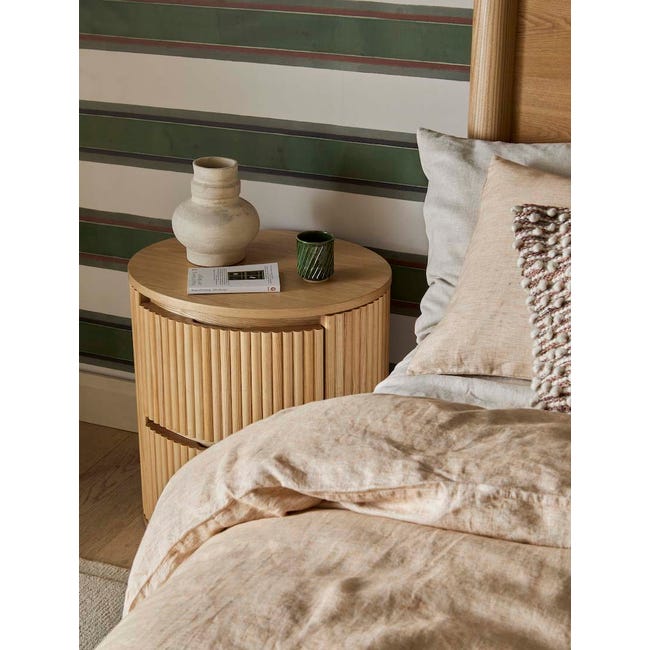 Benjamin Ripple Round Bedside