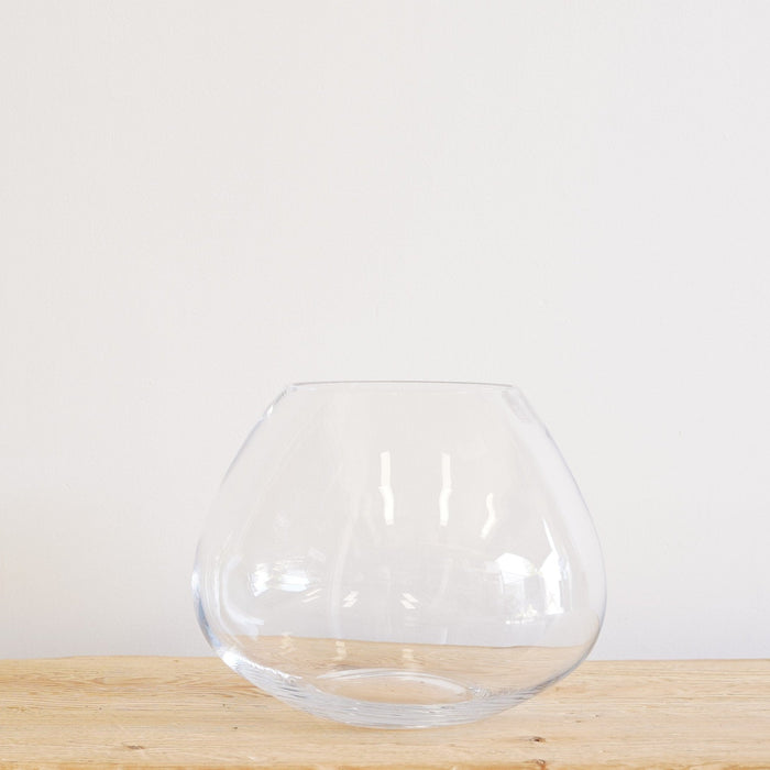 Crotone Glass Teardrop Vase