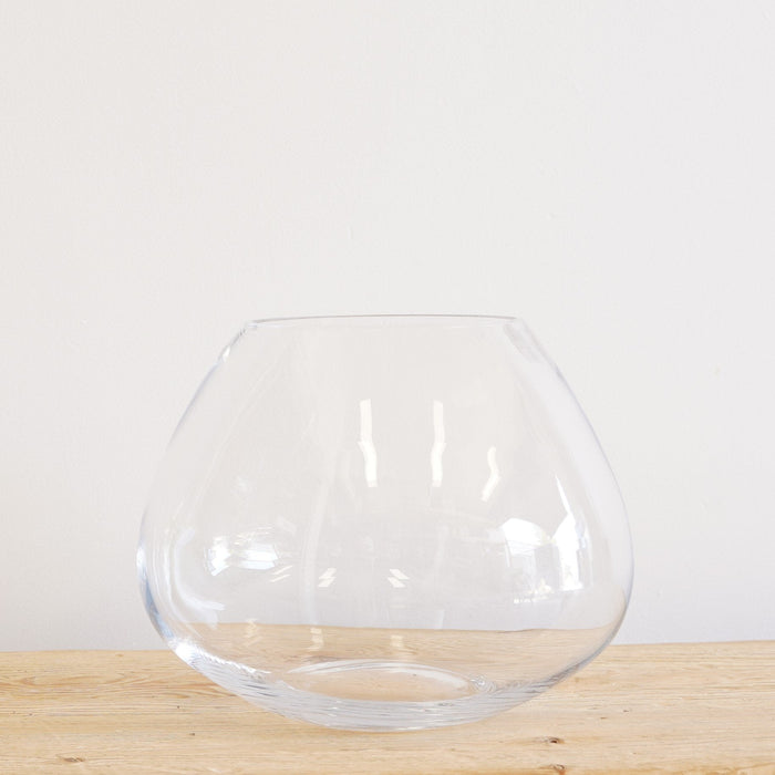 Crotone Glass Teardrop Vase