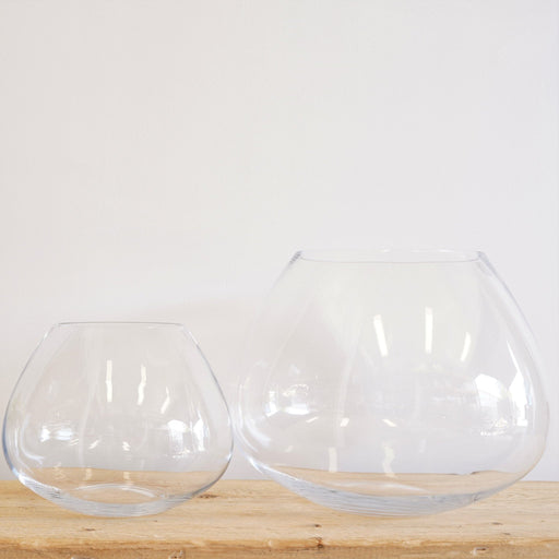 Crotone Glass Teardrop Vase