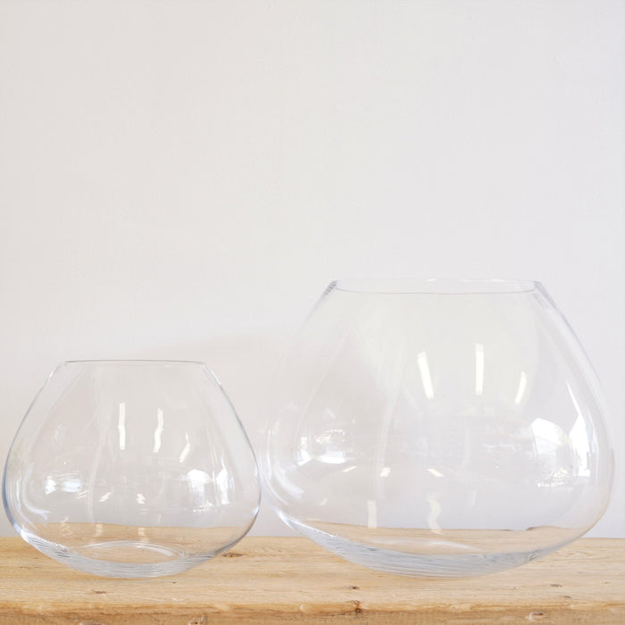 Crotone Glass Teardrop Vase