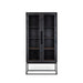 dBodhi Karma Charcoal Cabinet 2 Glass Doors