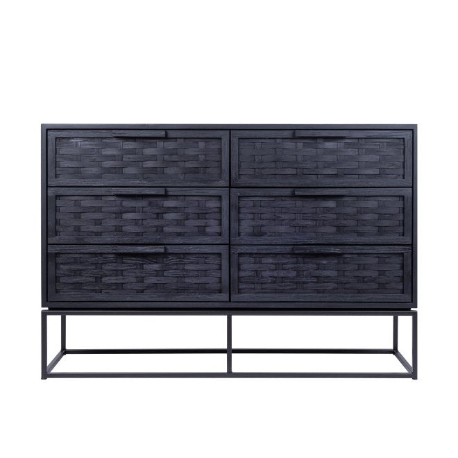 dBodhi Karma Charcoal Dresser 6 Drawers