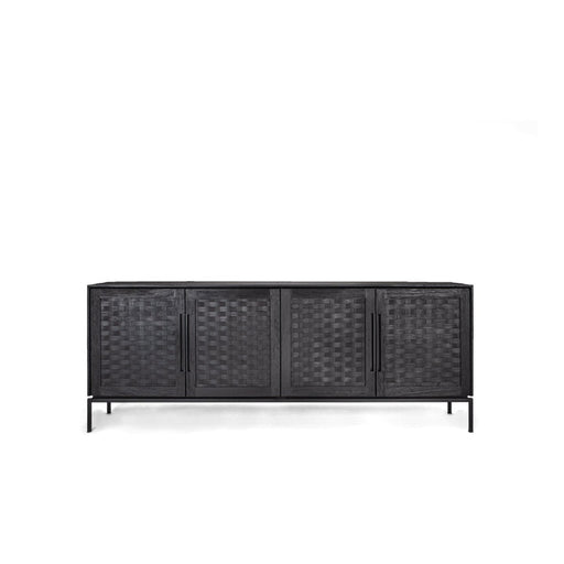 dBodhi Karma Charcoal Low Dresser 4 Doors
