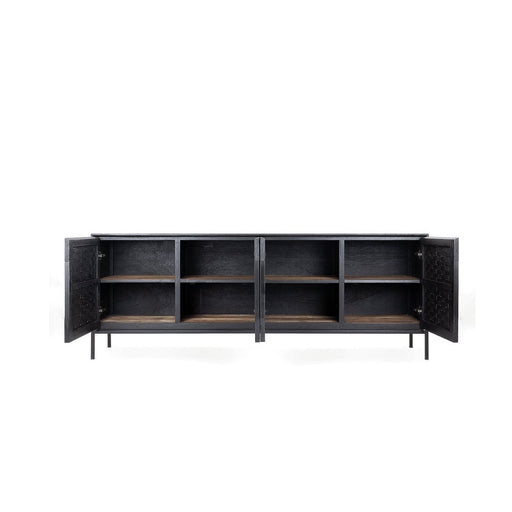 dBodhi Karma Charcoal Low Dresser 4 Doors