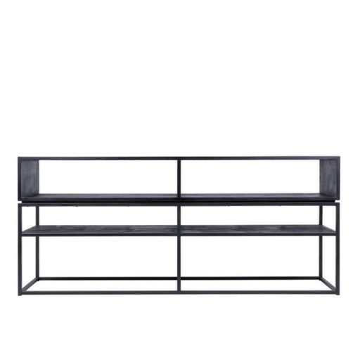 dBodhi Karma Charcoal Low Dresser With Open Rack