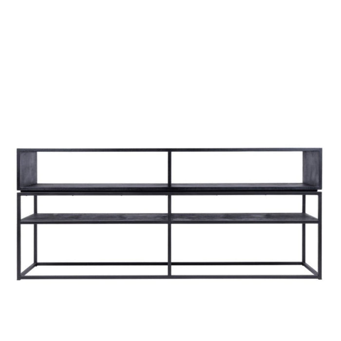 dBodhi Karma Charcoal Low Dresser With Open Rack