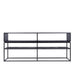 dBodhi Karma Charcoal Low Dresser With Open Rack