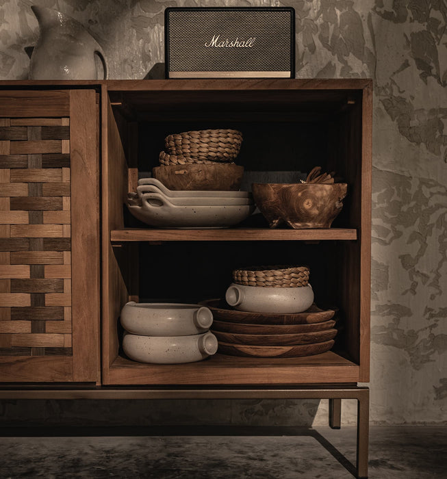 dBodhi Karma Pure Low Dresser 2 Doors 2 Shelves Leftside