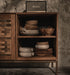 dBodhi Karma Pure Low Dresser 2 Doors 2 Shelves Leftside