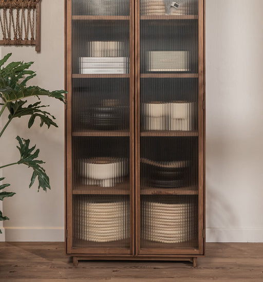 dBodhi Motion Display Cabinet 2 Textured Glass Doors