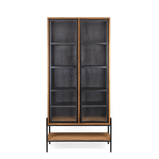 dBodhi Outline Cabinet 2 Glass Doors 1 Open Rack