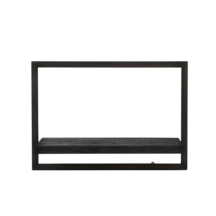 dBodhi Shelfmate type C - Black Stain, Smoked Iron