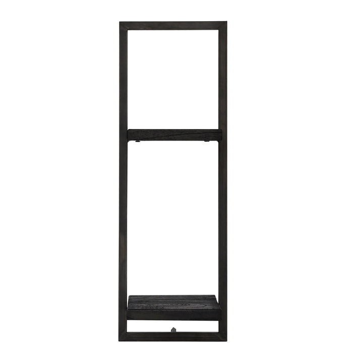 dBodhi Shelfmate type D - Black Stain, Smoked Iron