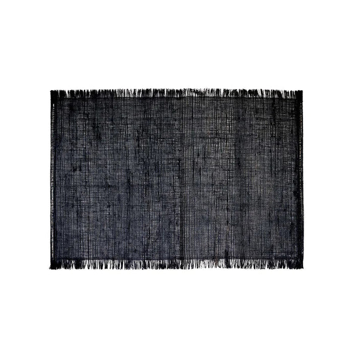 Elegant Noir Linen Placemat