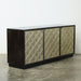 Felix Mango Wood & Gold Cabinet