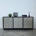 Felix Mango Wood & Gold Cabinet