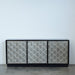Felix Mango Wood & Gold Cabinet