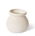 Hessian White Wanda Vase