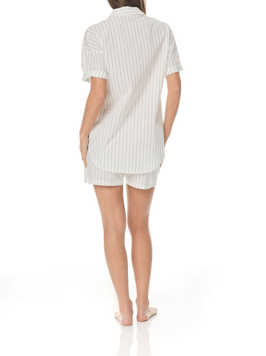 KALI GREY WHITE COTTON PJ