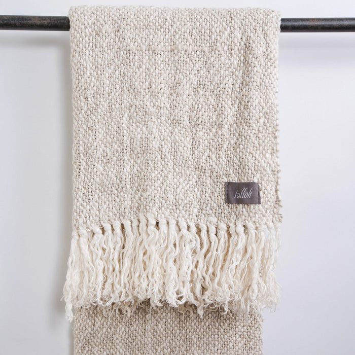 Karan Handwoven Linen Throw