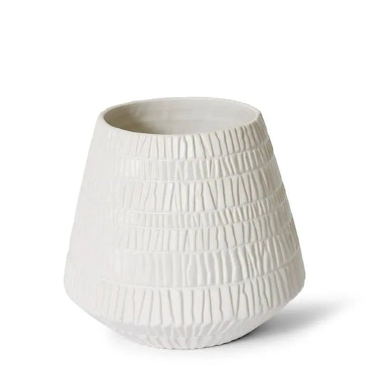 Matte White Colton Pot