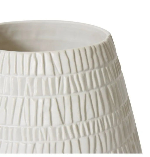 Matte White Colton Pot