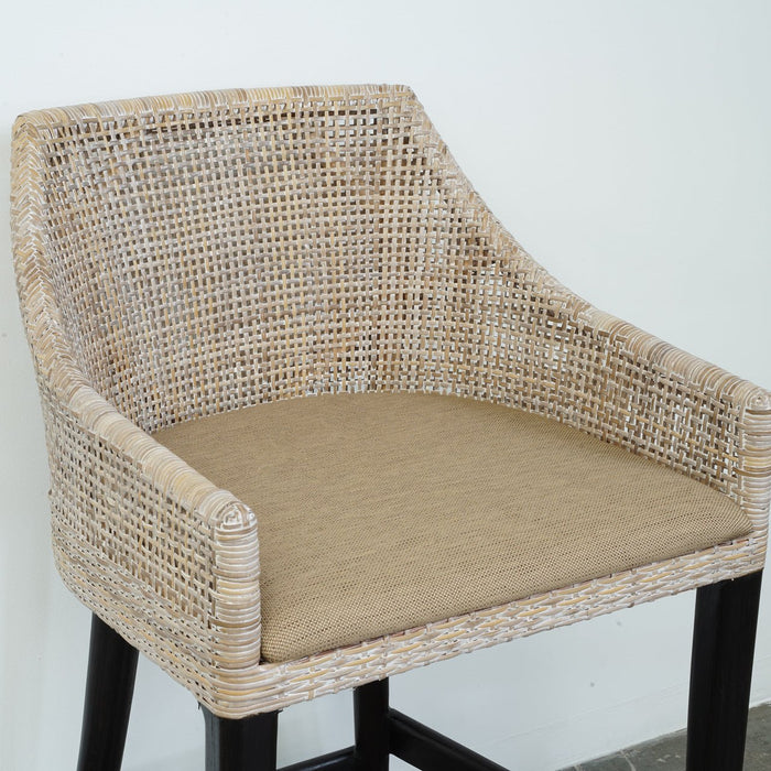 Michigan Rattan Stool