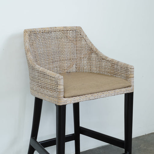 Michigan Rattan Stool