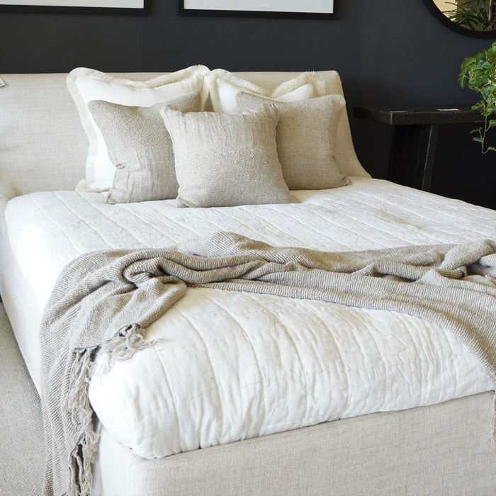 Milla Woven Linen Cushion