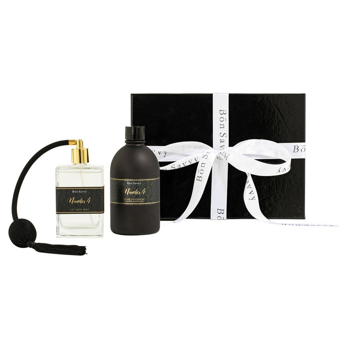 Noir - Luxury Number 4 Scented Lingerie & Delicates Wash with Matching Fragrance Set