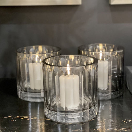 Riley Cylinder Full Cut Vase