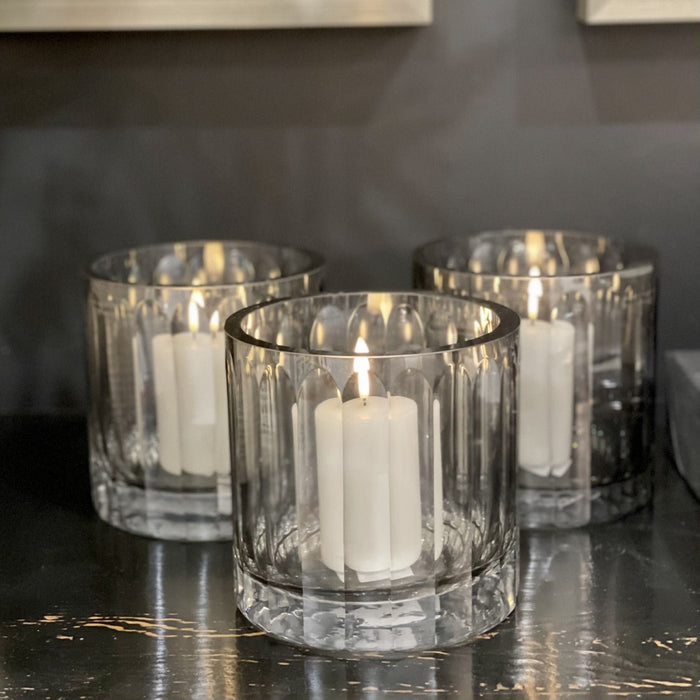 Riley Cylinder Full Cut Vase