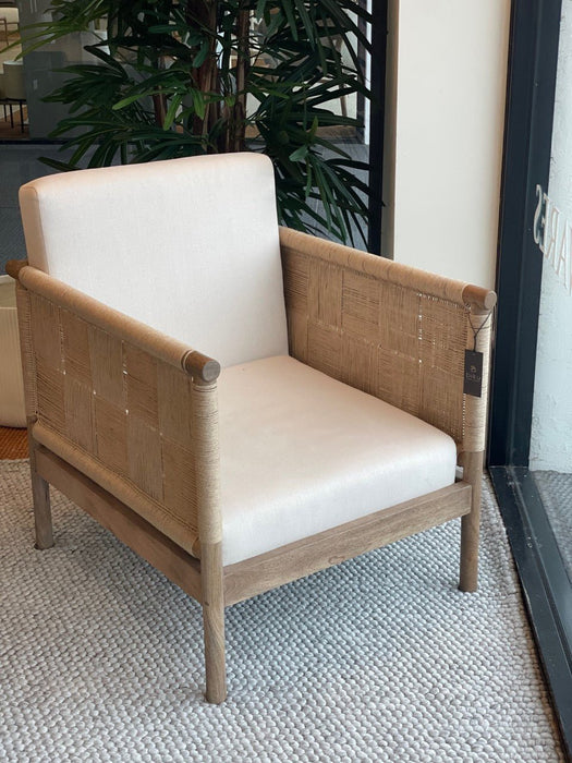 Sabela Jute & Mango Wood Occasional Chair