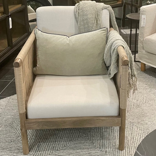 Sabela Jute & Mango Wood Occasional Chair