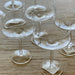 Zone cocktail crystal glass set of 2