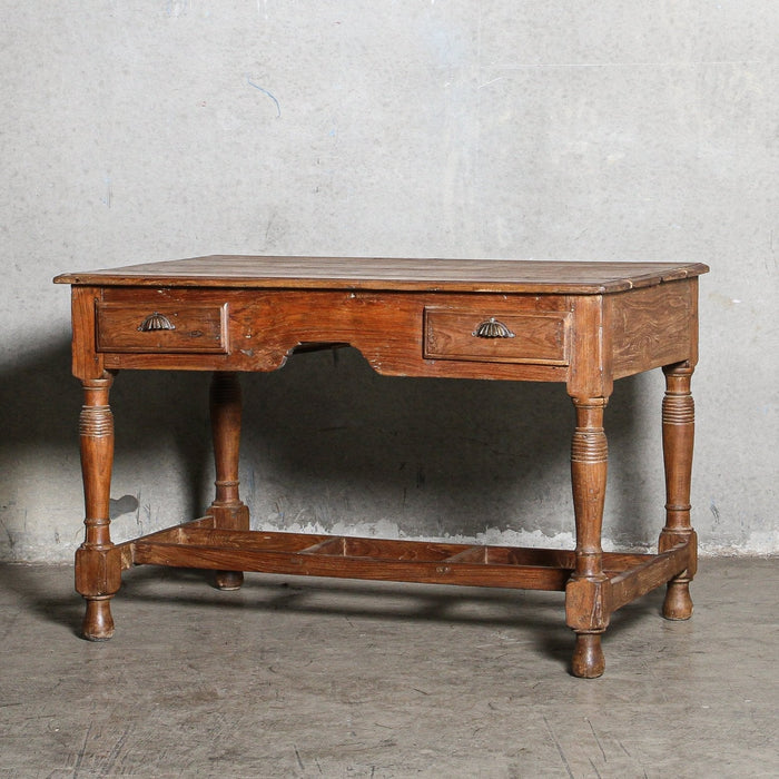 Zuber Indian 2 Drawer Desk